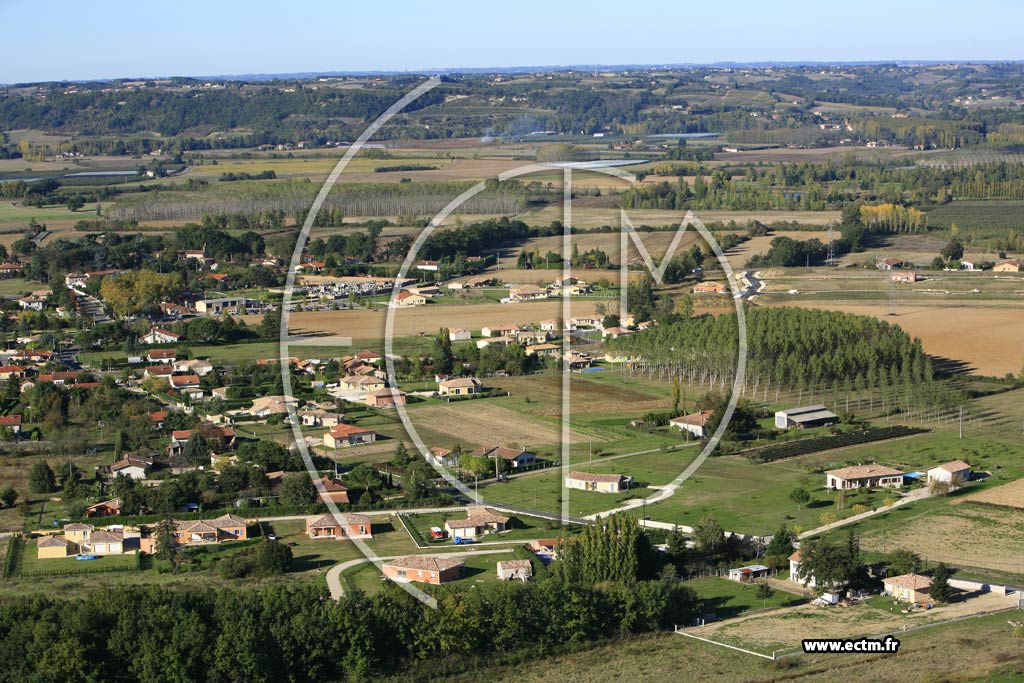 Photo arienne de Montauban  - Falguieres