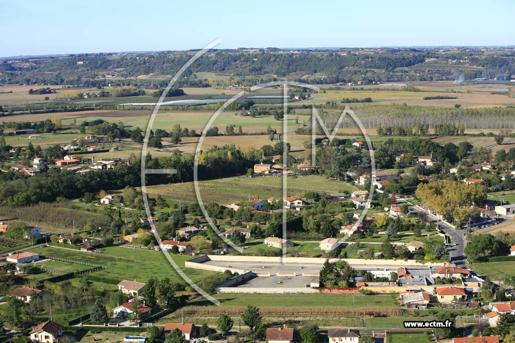Photo arienne de Montauban  - Falguieres