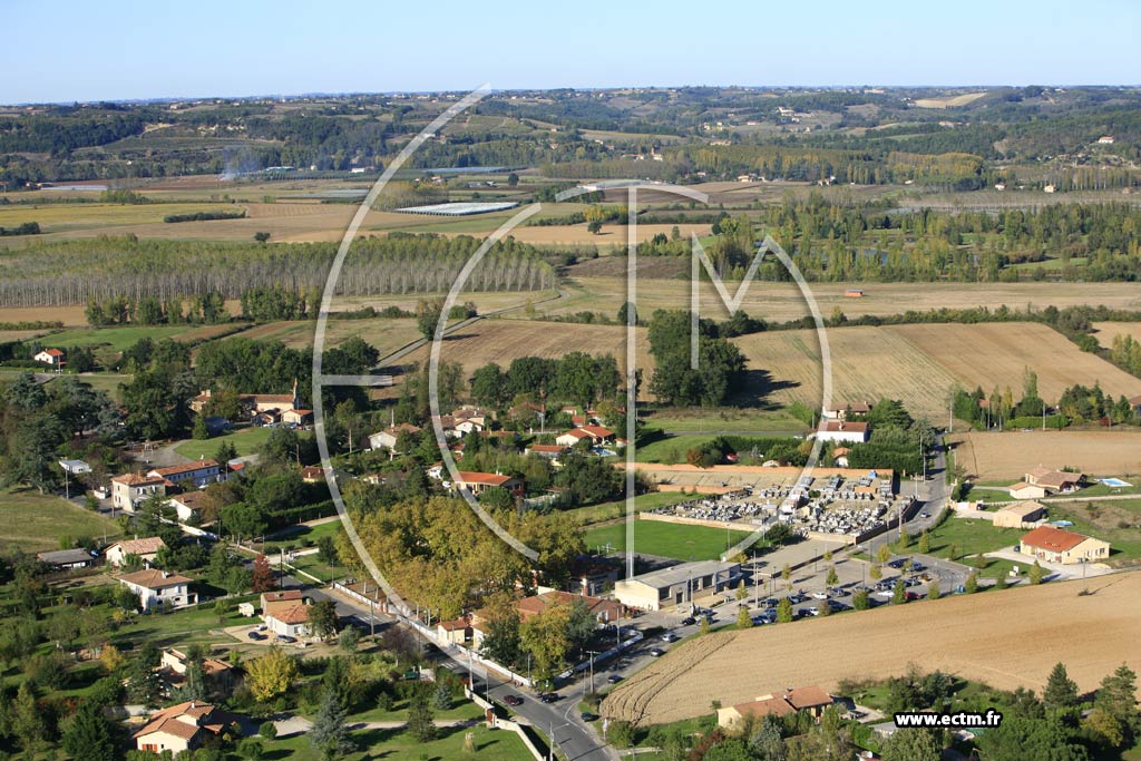Photo arienne de Montauban  - Falguieres
