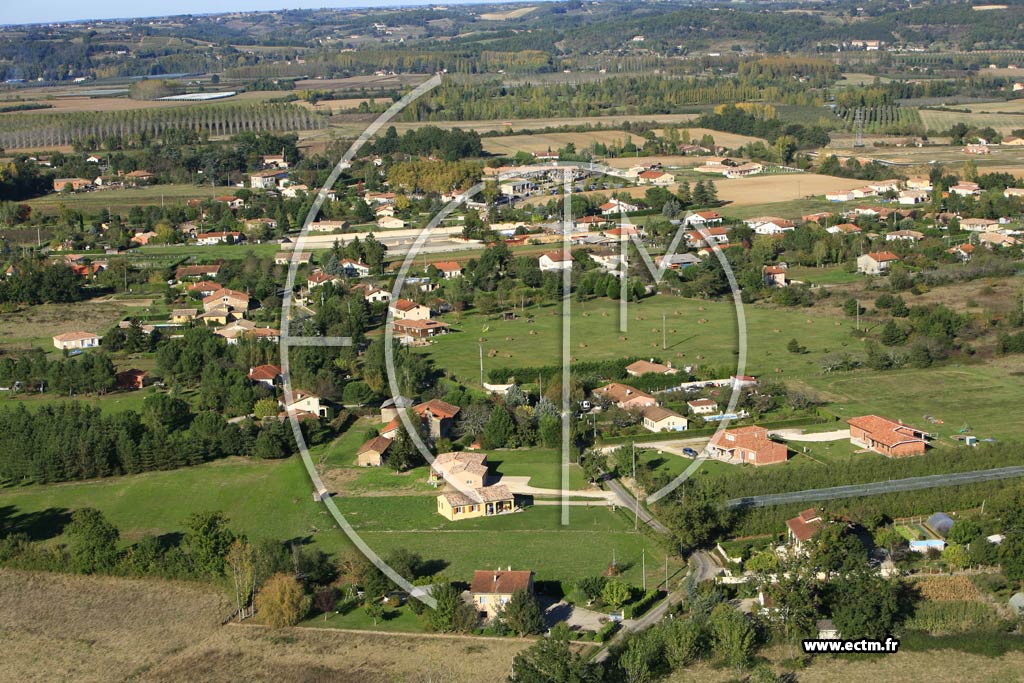 Photo arienne de Montauban  - Falguieres