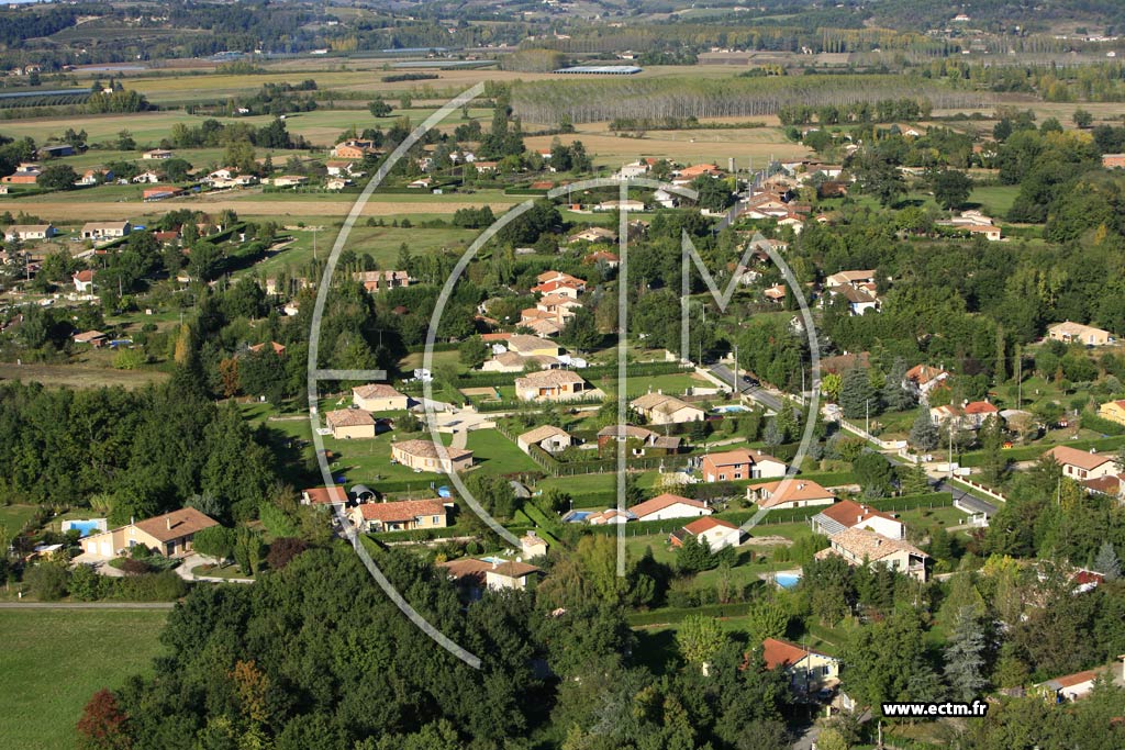 Photo arienne de Montauban  - Falguieres