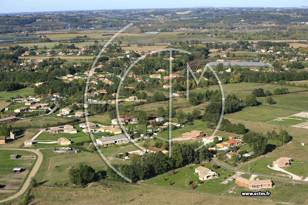 Photo arienne de Montauban  - Falguieres