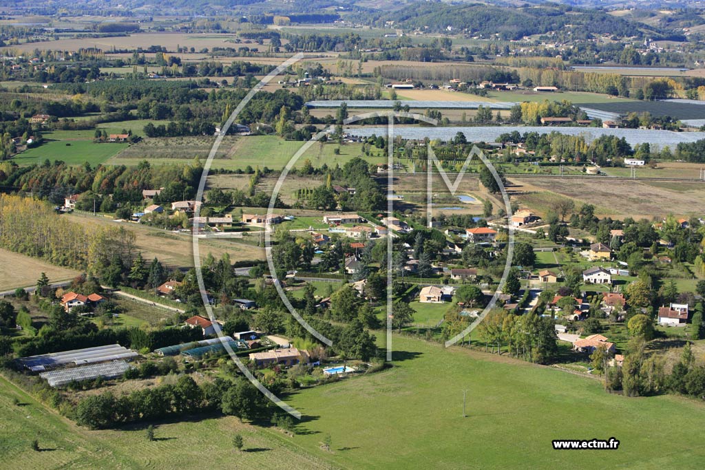 Photo arienne de Montauban  - Fonneuve