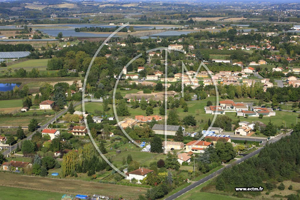 Photo arienne de Montauban  - Fonneuve