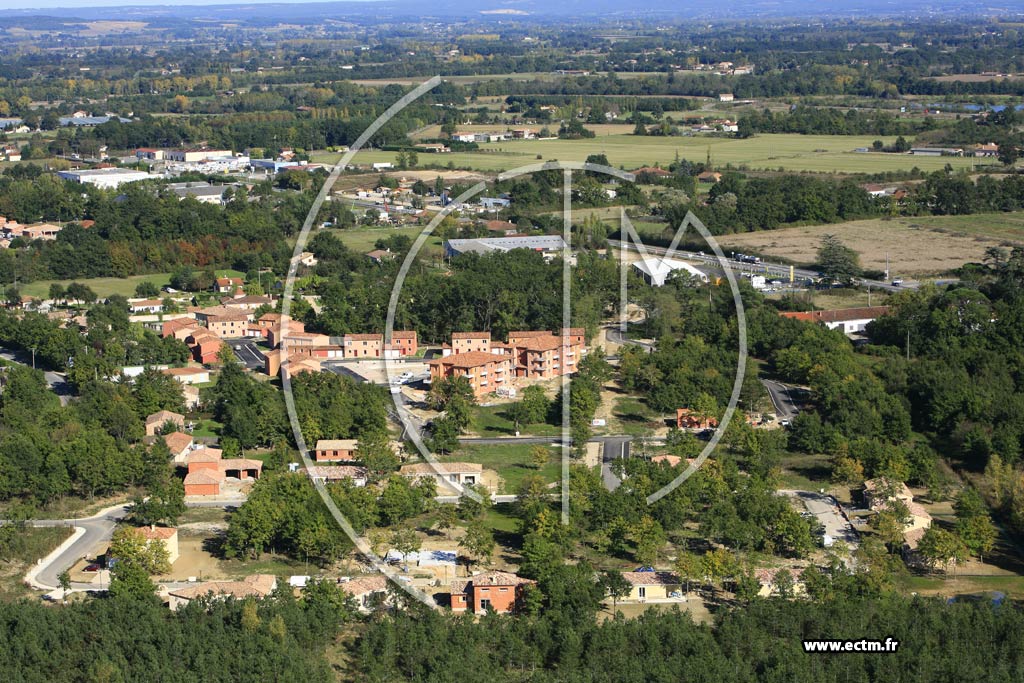Photo arienne de Montauban  - Fonneuve
