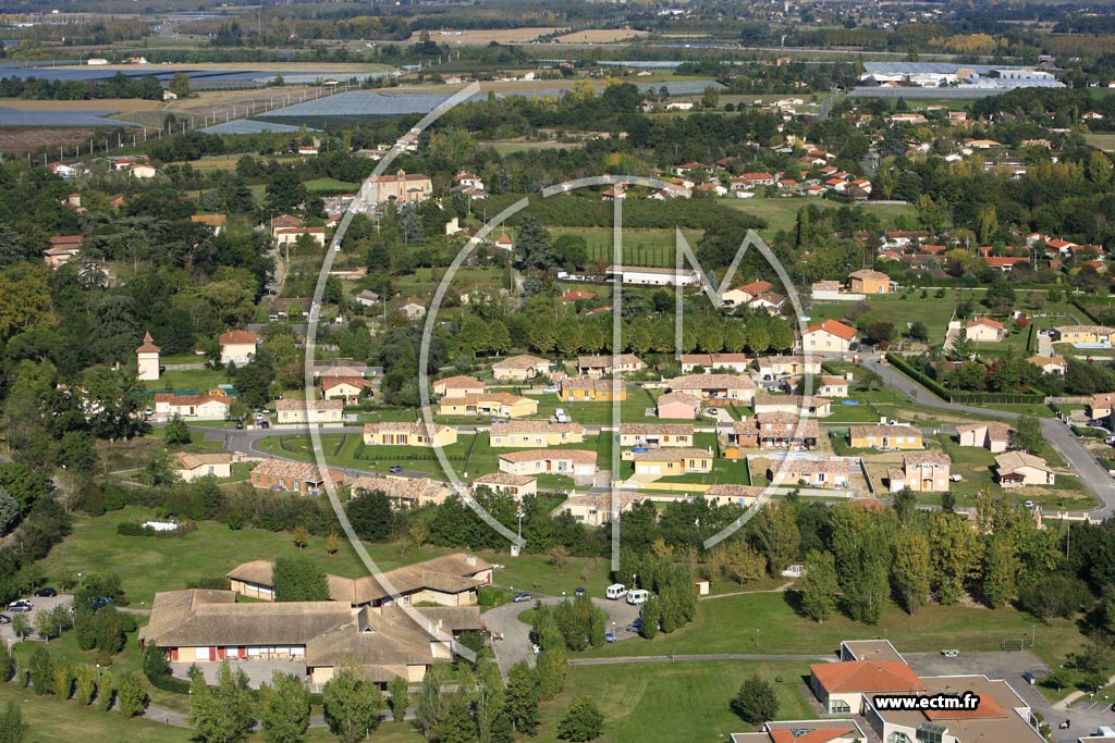 Photo arienne de Montauban  - Fonneuve