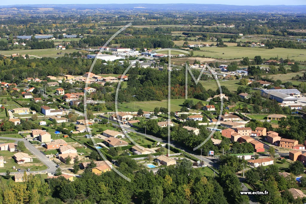 Photo arienne de Montauban  - Fonneuve