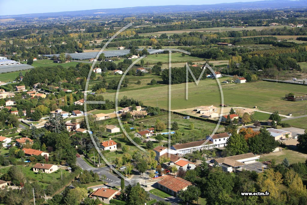 Photo arienne de Montauban  - Fonneuve
