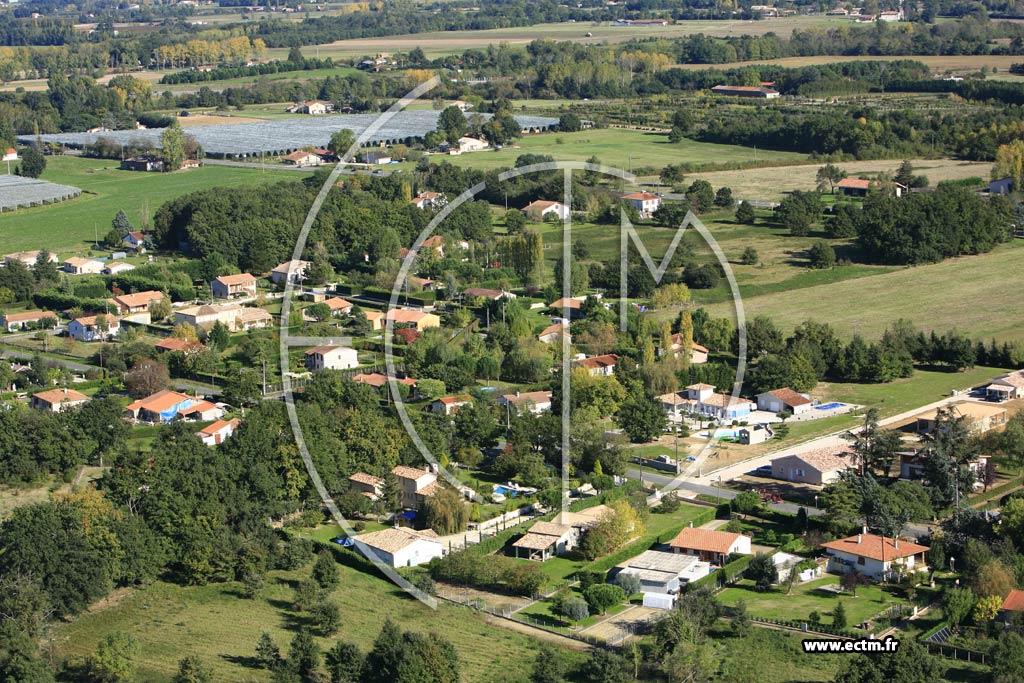 Photo arienne de Montauban  - Fonneuve