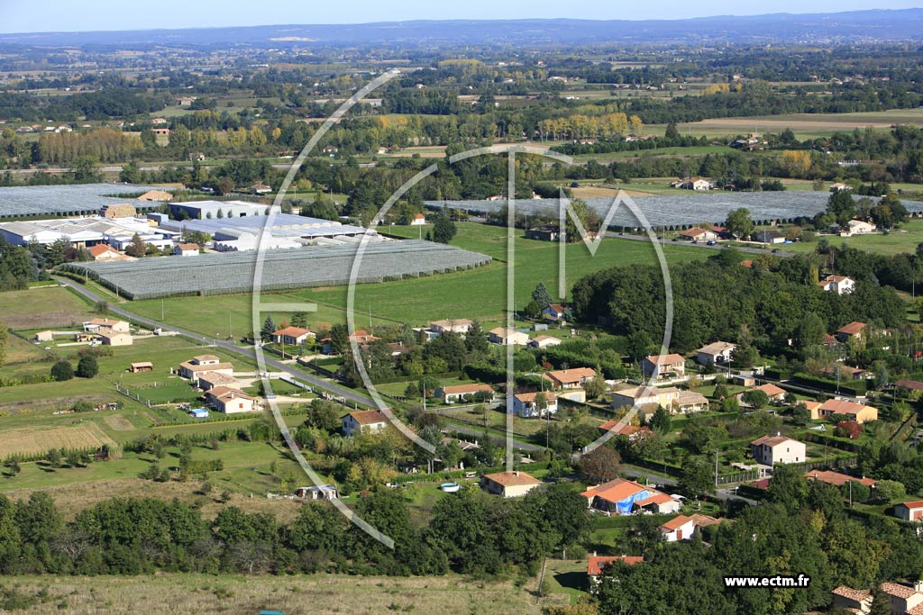 Photo arienne de Montauban  - Fonneuve