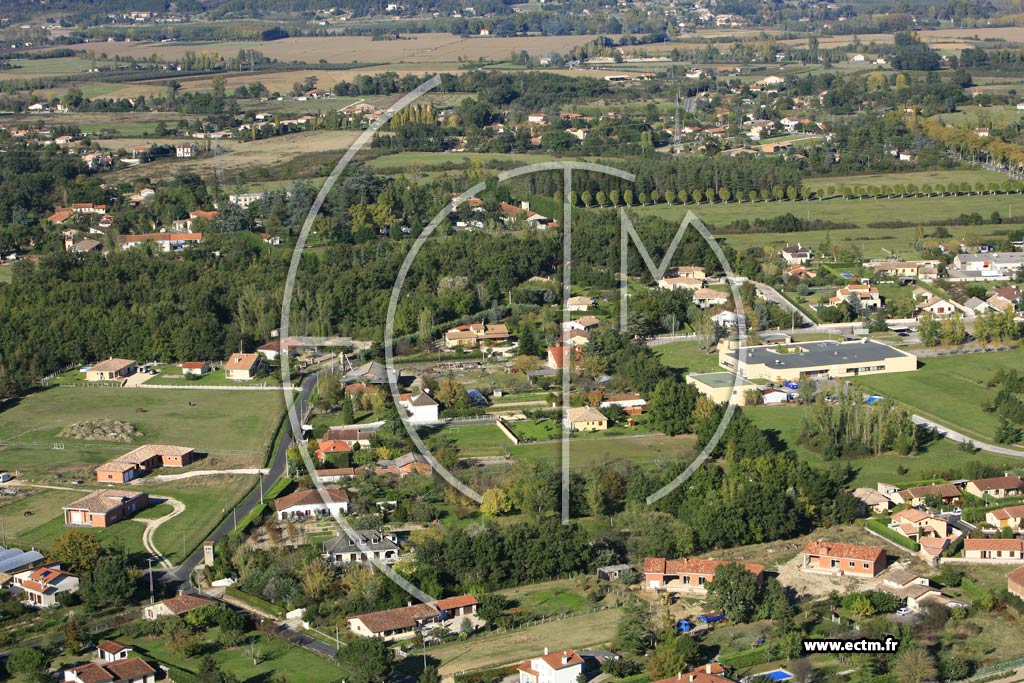 Photo arienne de Montauban  - Peligry