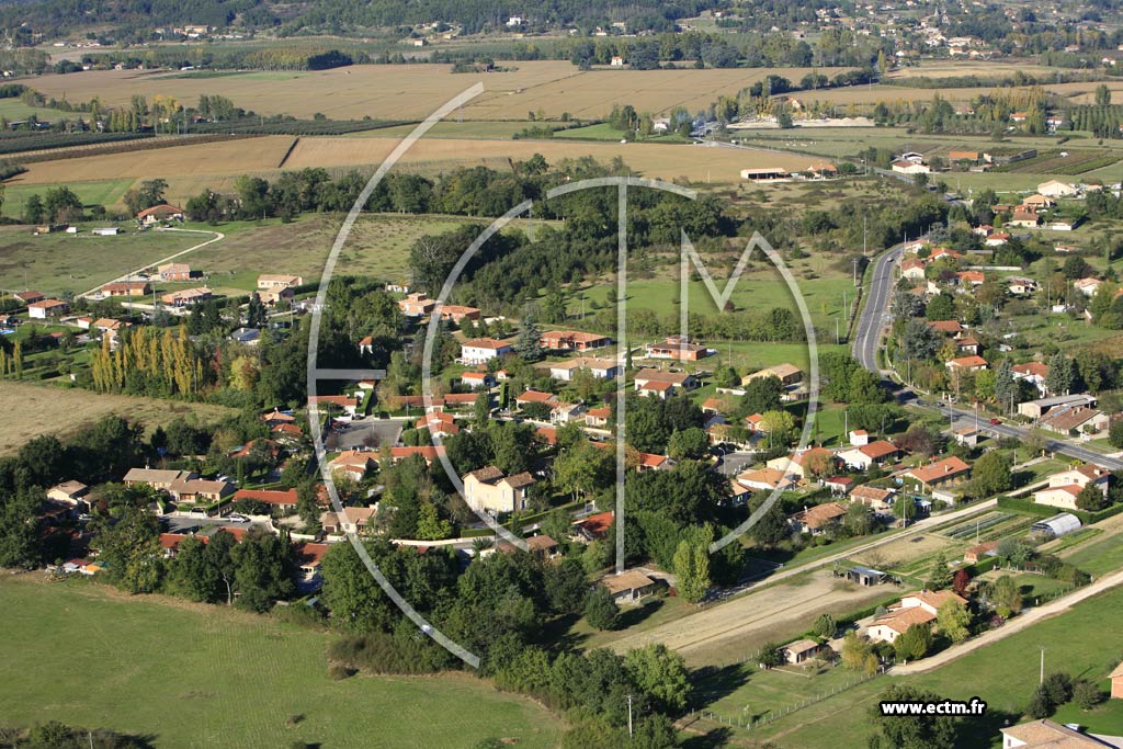 Photo arienne de Montauban  - Rossignol