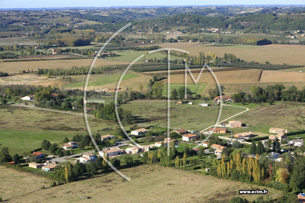 Photo arienne de Montauban  - Rossignol