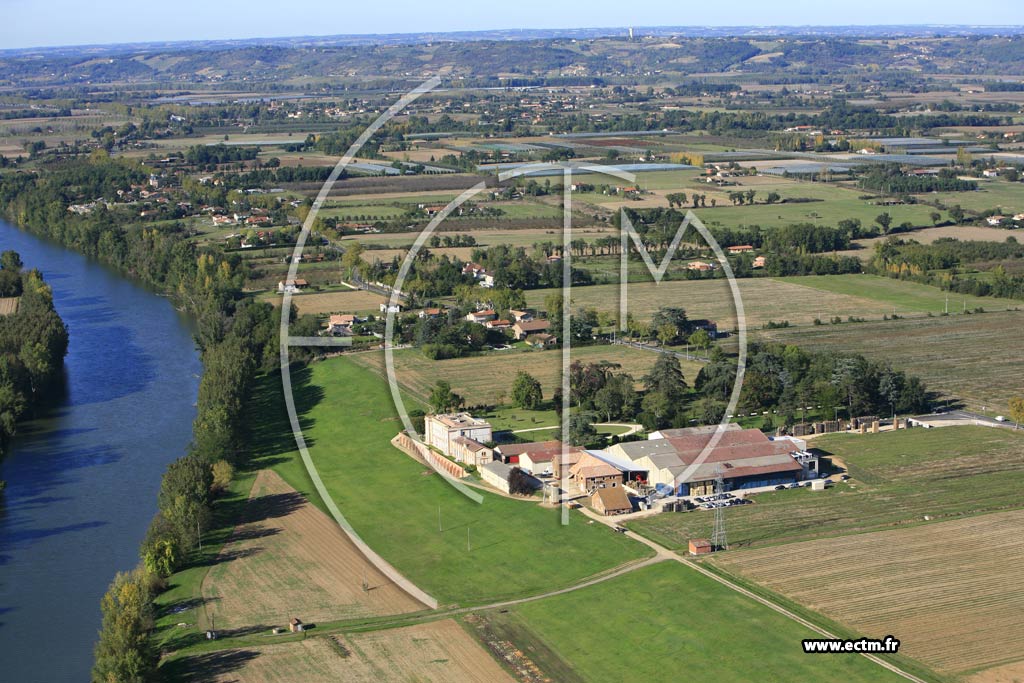 Photo arienne de Montauban  - St Hilaire
