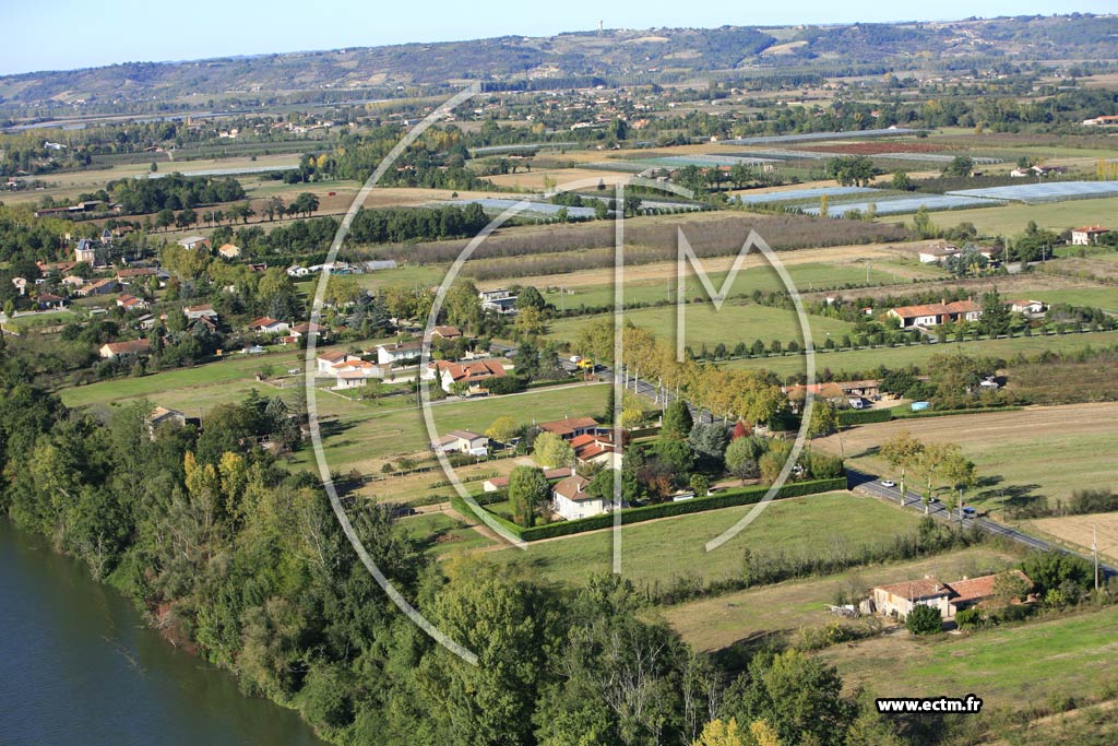 Photo arienne de Montauban  - St Hilaire