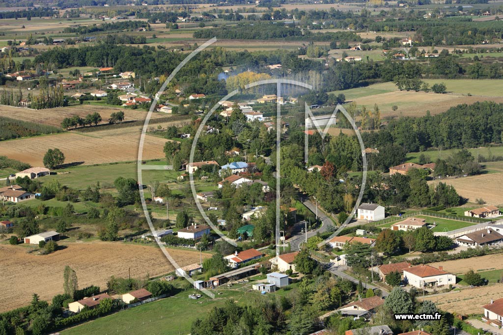 Photo arienne de Montauban  - St Hilaire