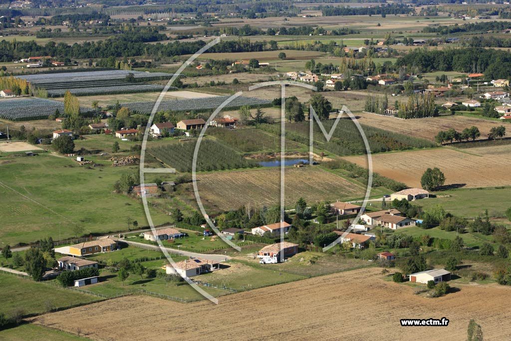 Photo arienne de Montauban  - St Hilaire