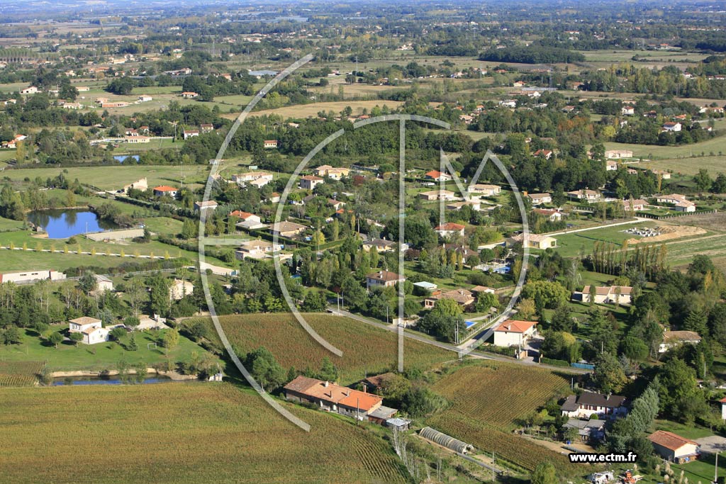 Photo arienne de Montauban  - St Hilaire
