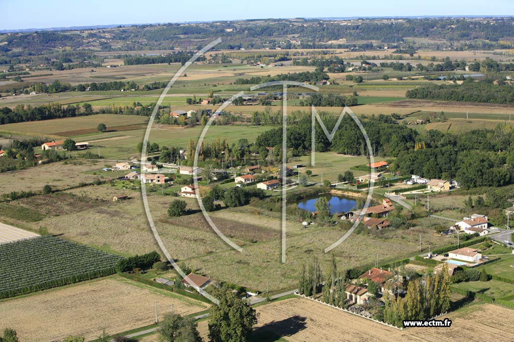 Photo arienne de Montauban  - St Hilaire