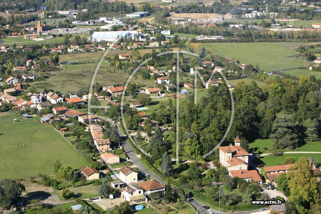 Photo arienne de Montauban  - Gasseras