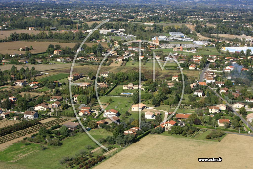 Photo arienne de Montauban  - Gasseras