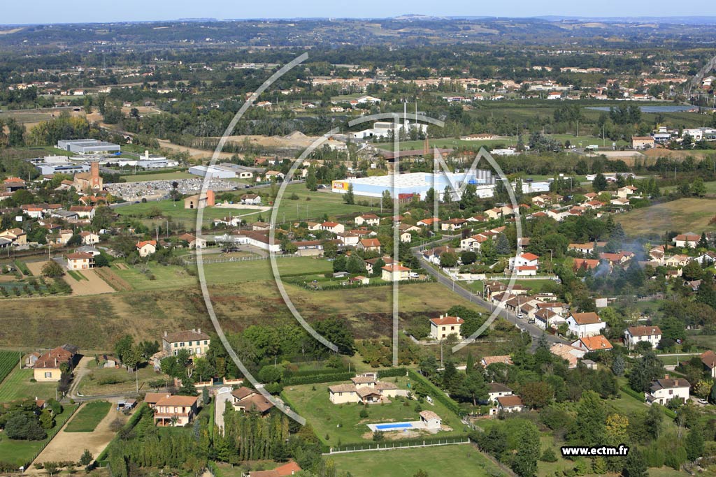 Photo arienne de Montauban  - Gasseras