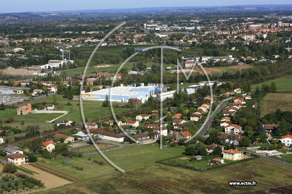 Photo arienne de Montauban  - Gasseras