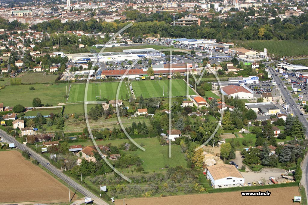 Photo arienne de Montauban  - Sapiac