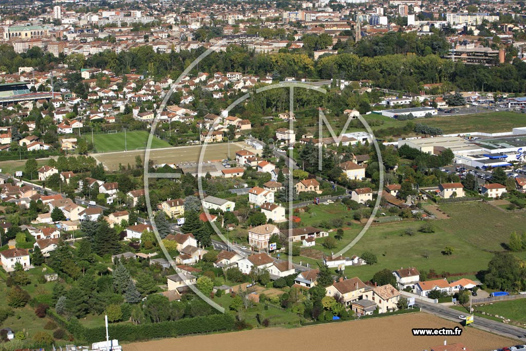 Photo arienne de Montauban  - Sapiac