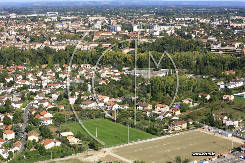 Photo arienne de Montauban  - Sapiac