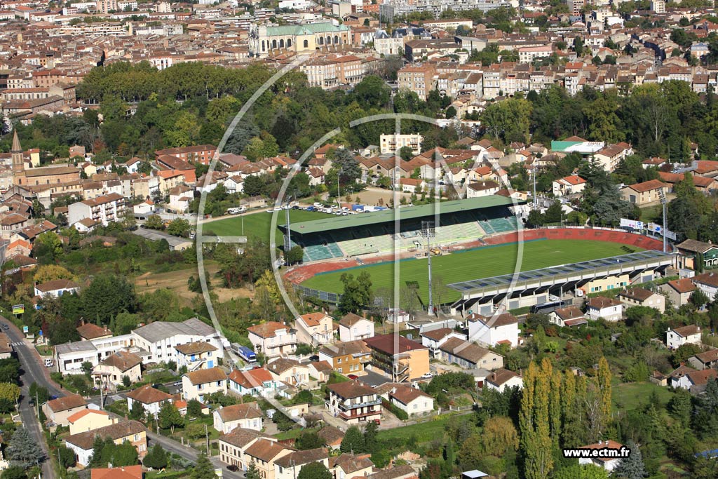 Photo arienne de Montauban  - Sapiac