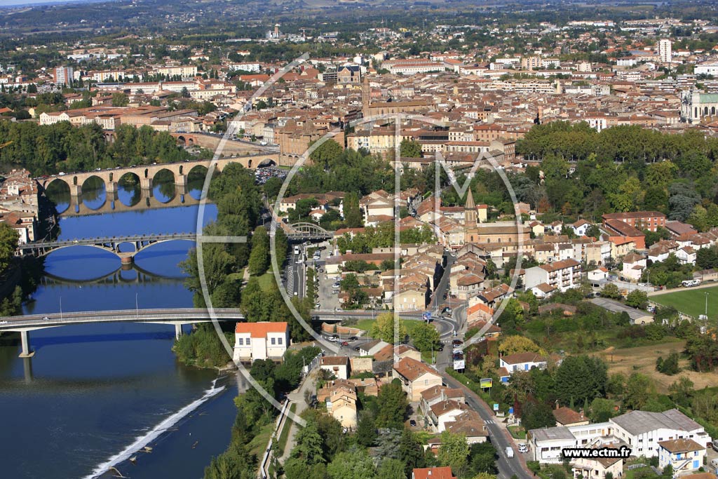 Photo arienne de Montauban  - Sapiac