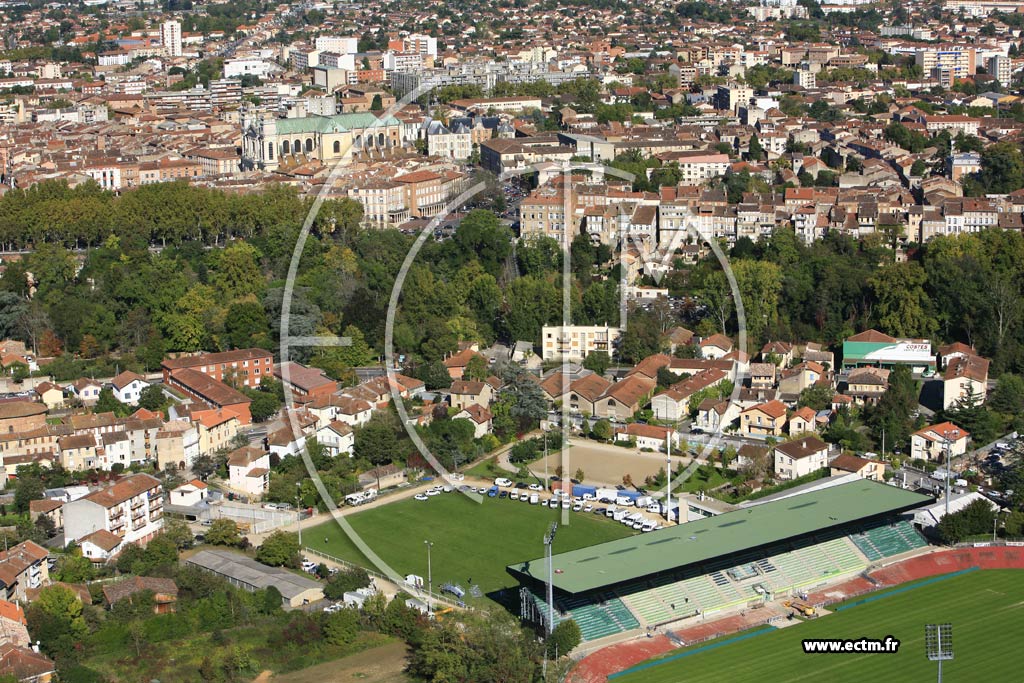 Photo arienne de Montauban  - Sapiac