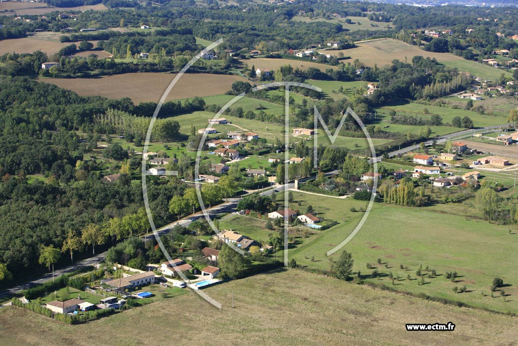 Photo arienne de Montauban  - Carreyrat