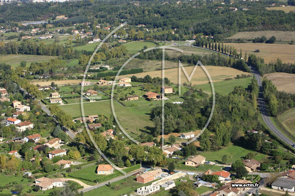 Photo arienne de Montauban  - Carreyrat