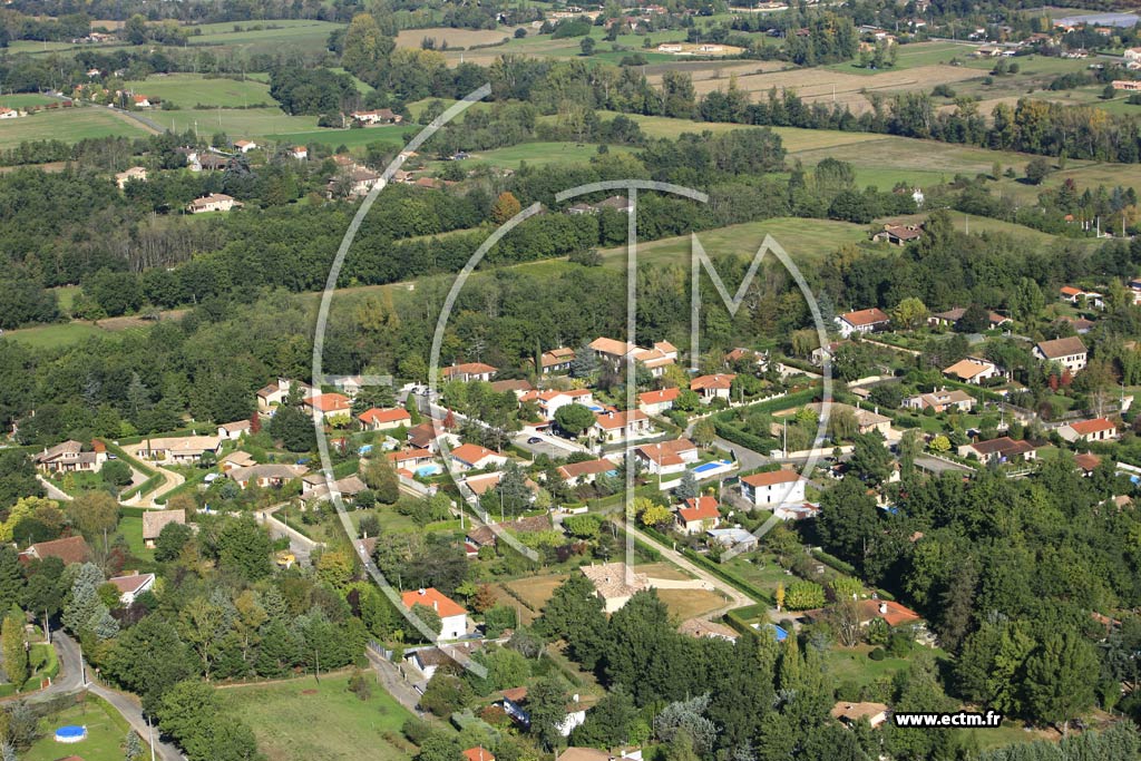 Photo arienne de Montauban  - Carreyrat