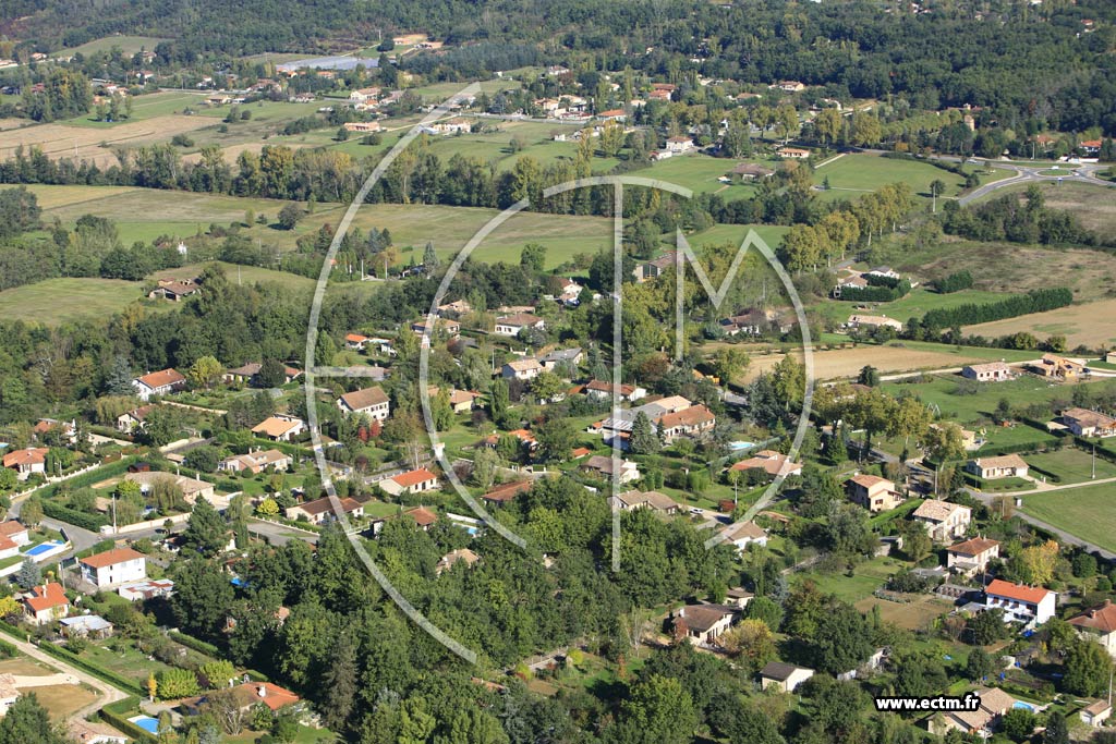 Photo arienne de Montauban  - Carreyrat