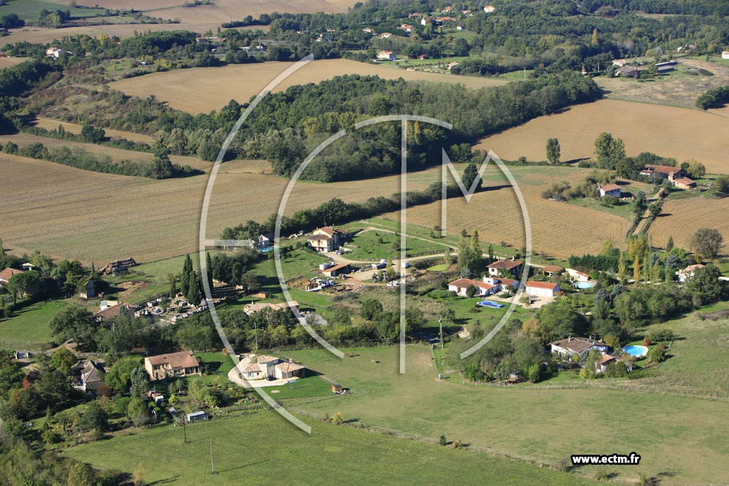 Photo arienne de Montauban  - le Fau