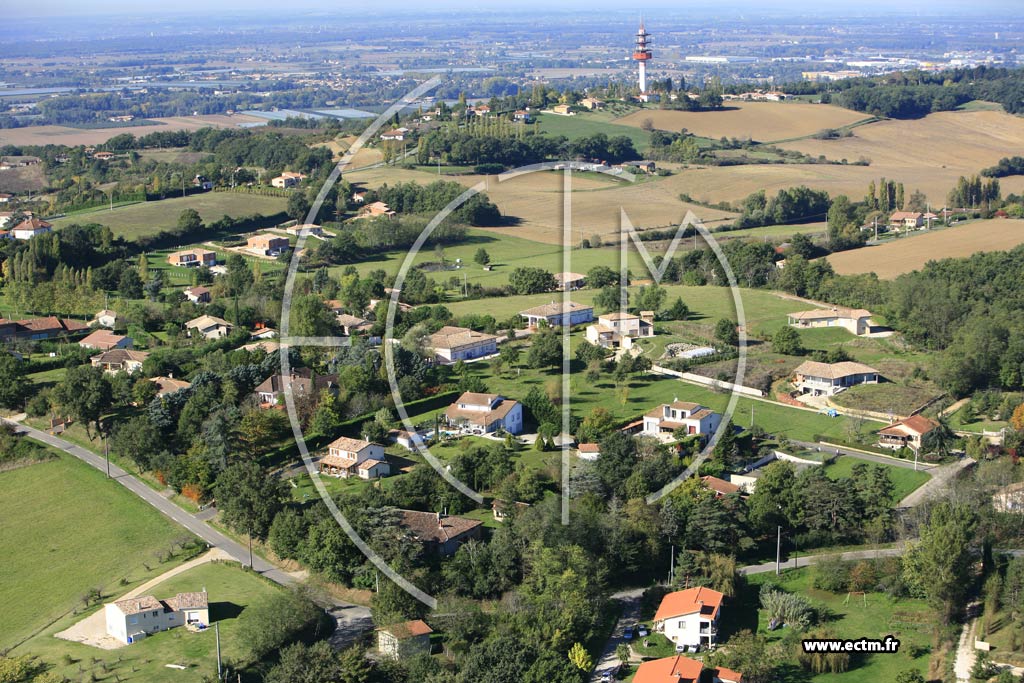 Photo arienne de Montauban  - le Fau
