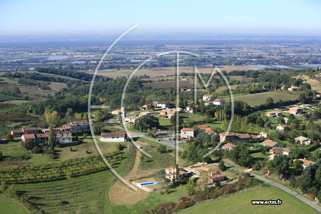 Photo arienne de Montauban  - le Fau