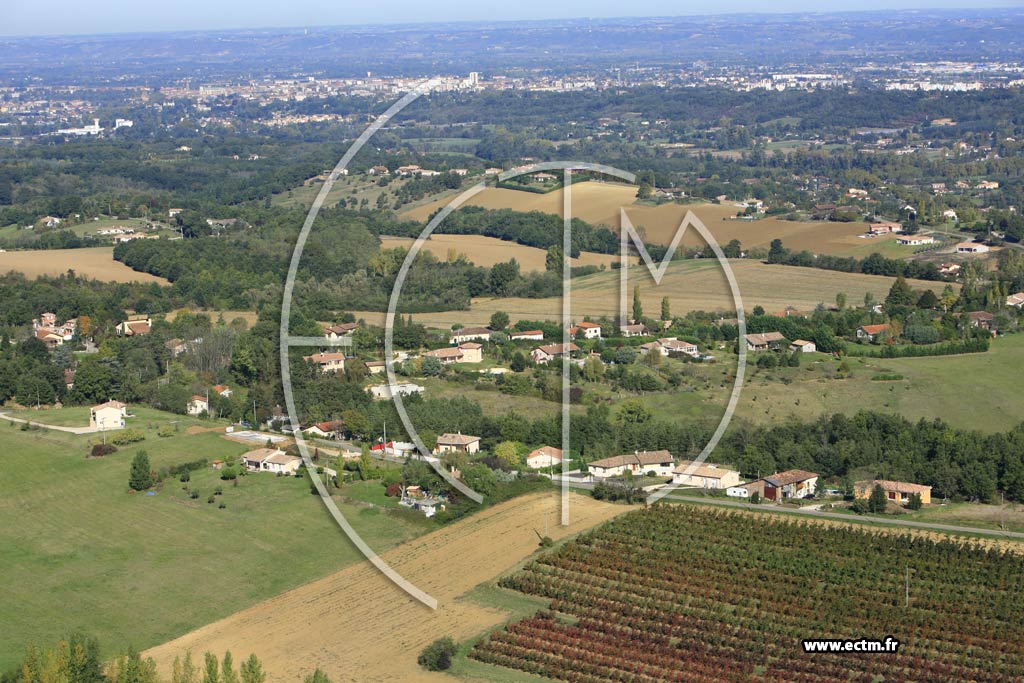 Photo arienne de Montauban  - le Fau