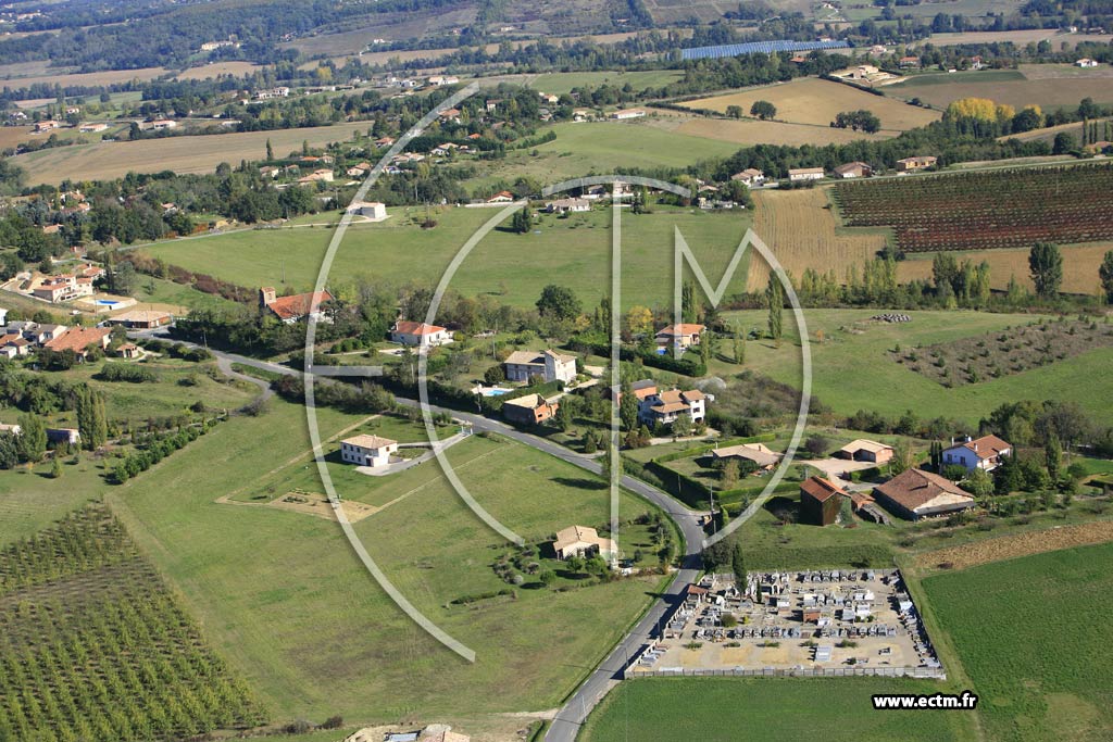 Photo arienne de Montauban  - le Fau
