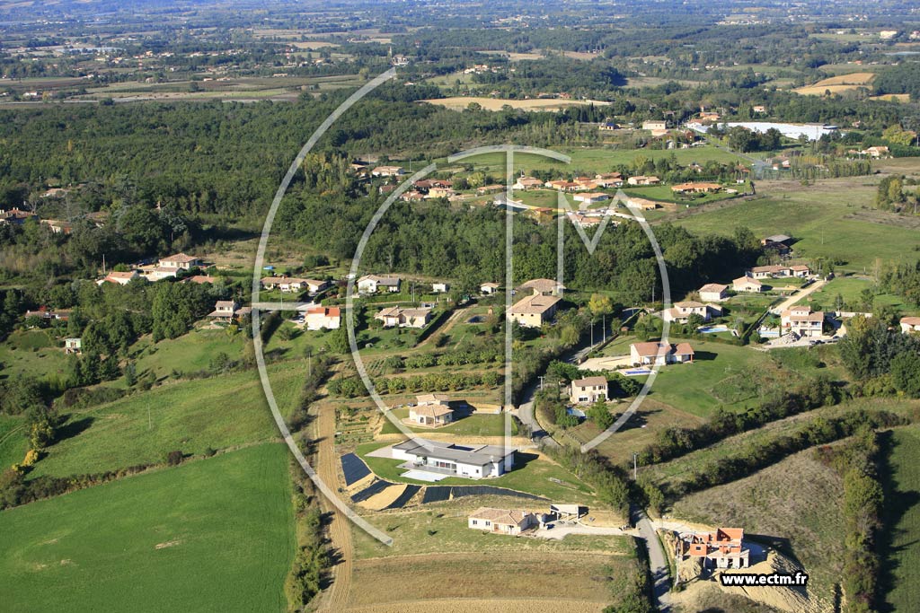 Photo arienne de Montauban  - St Martial