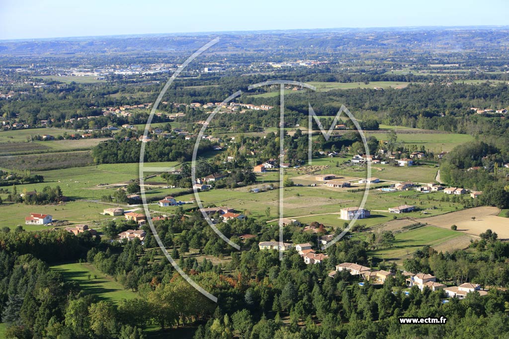 Photo arienne de Montauban  - St Martial