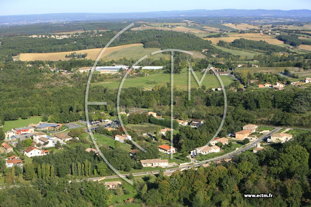 Photo arienne de Montauban  - St Martial