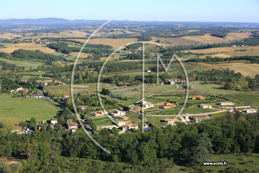 Photo arienne de Montauban  - St Martial