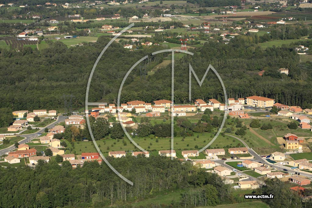 Photo arienne de Montauban  - St Martial