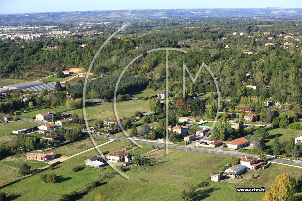 Photo arienne de Montauban  - St Martial