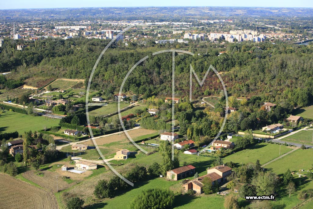 Photo arienne de Montauban  - St Martial