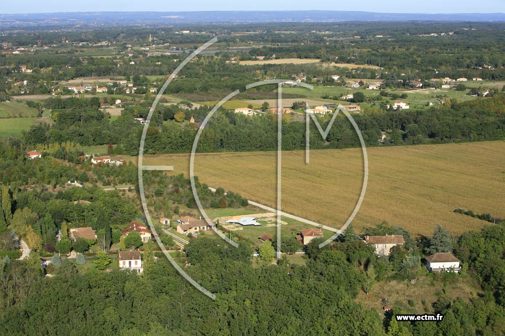 Photo arienne de Montauban  - St Martial